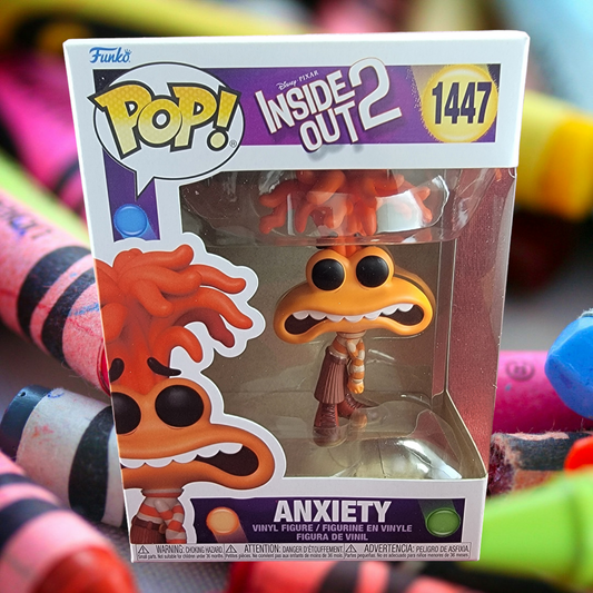 Anxiety funko # 1447 (nib)
With pop protector