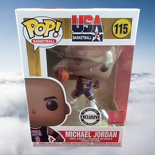 Michael Jordan foot locker exclusive funko # 115 (nib)
With pop protector