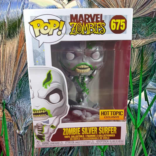 Marvel Zombies Silver Surfer Hot Topic  Exclusive # 675 Funko