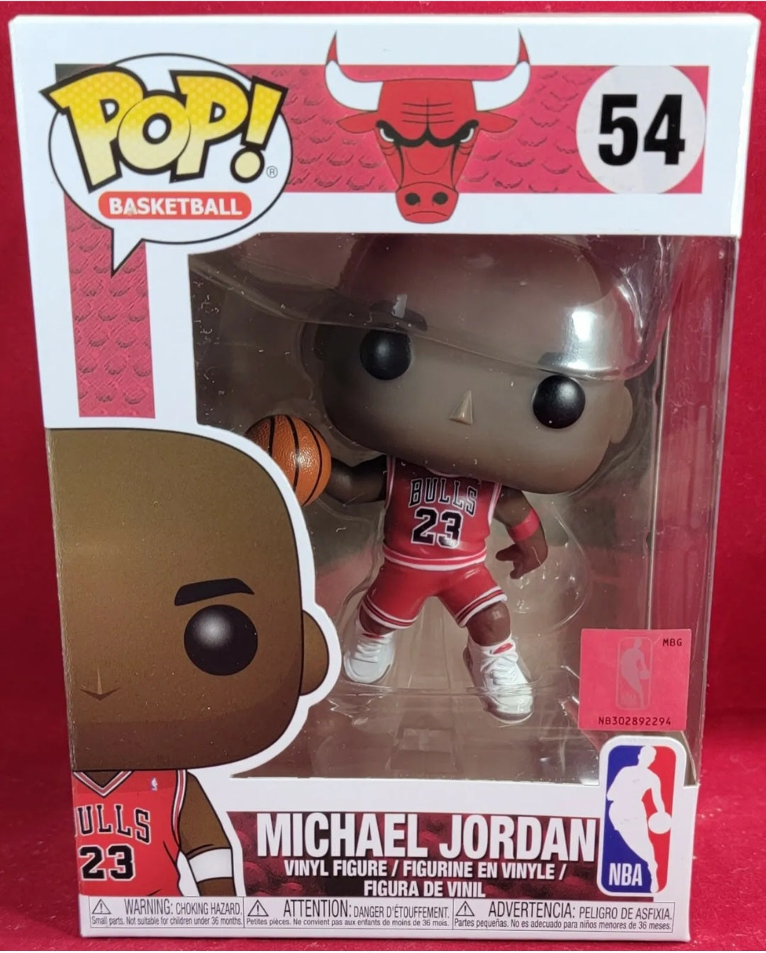 Michael Jordan funko # 54 (nib)