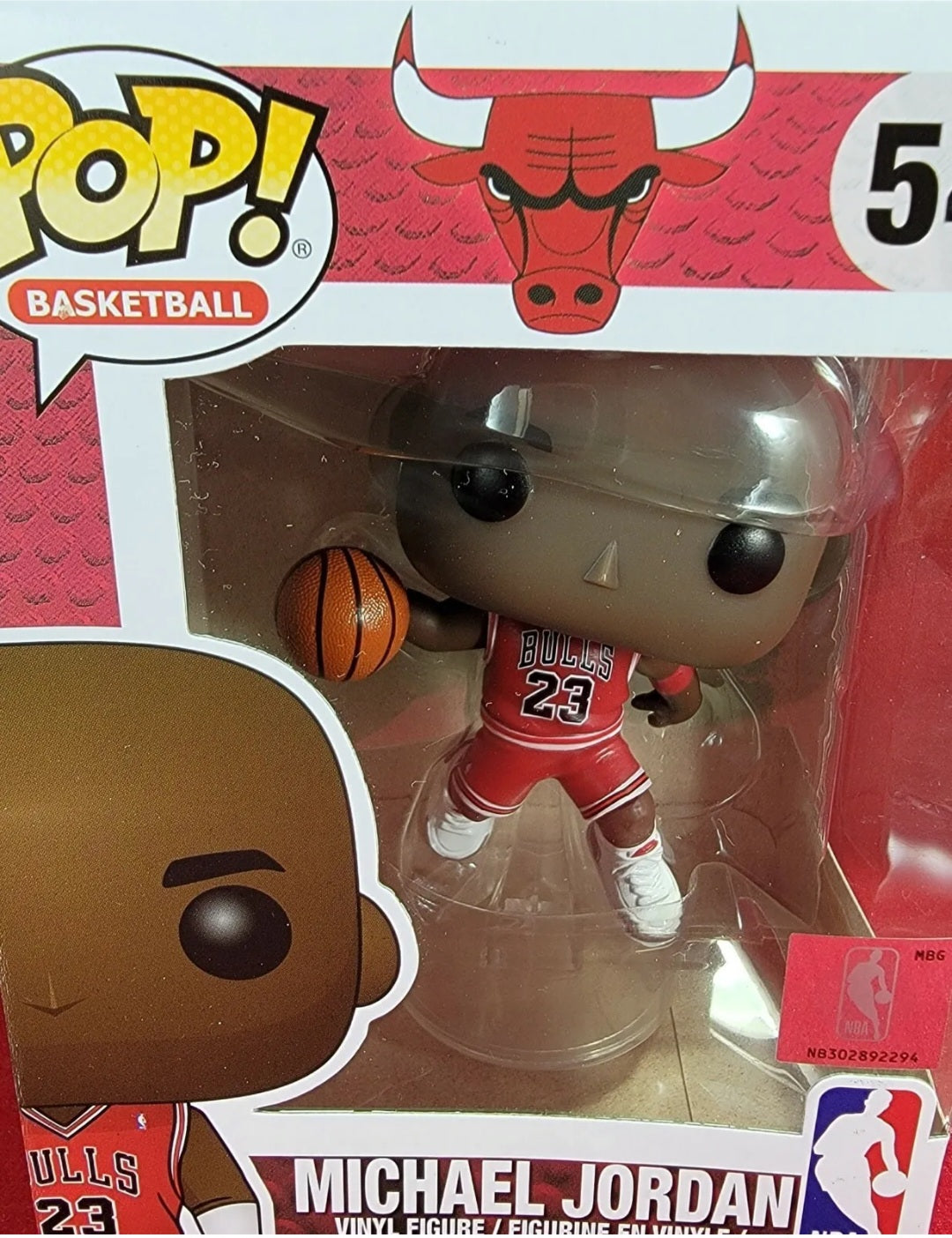 Michael Jordan funko # 54 (nib)