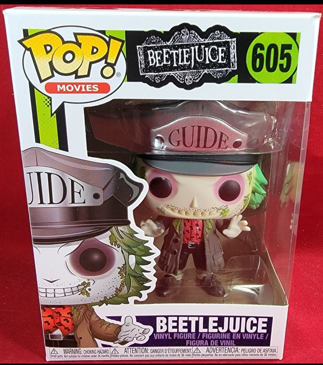 Beetlejuice funko # 605 (nib)
