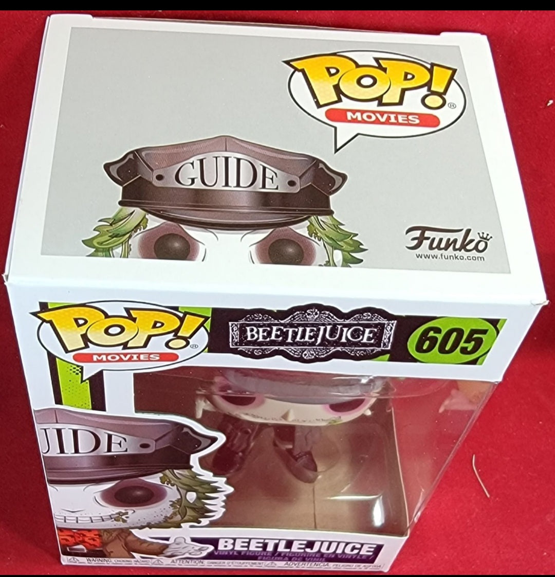Beetlejuice funko # 605 (nib)