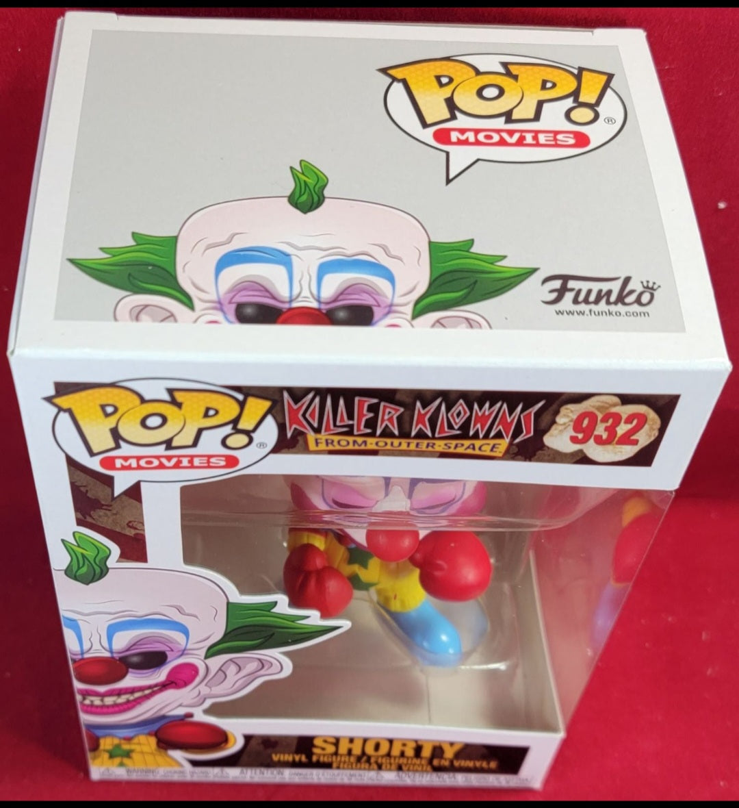 Shorty from killer klowns funko # 932 (nib)