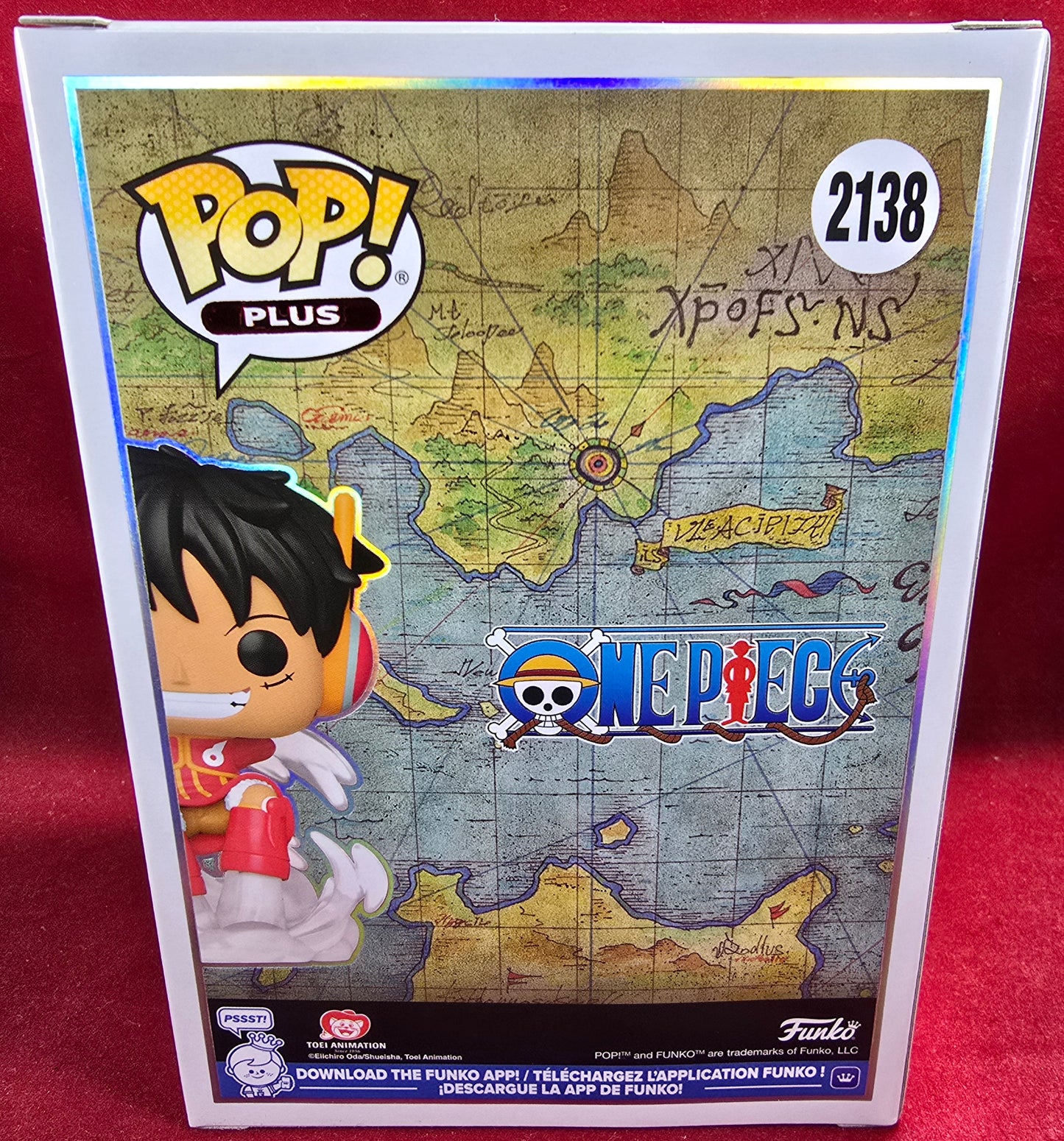 Monkey d. Luffy funko # 2138 (nib) with pop protector