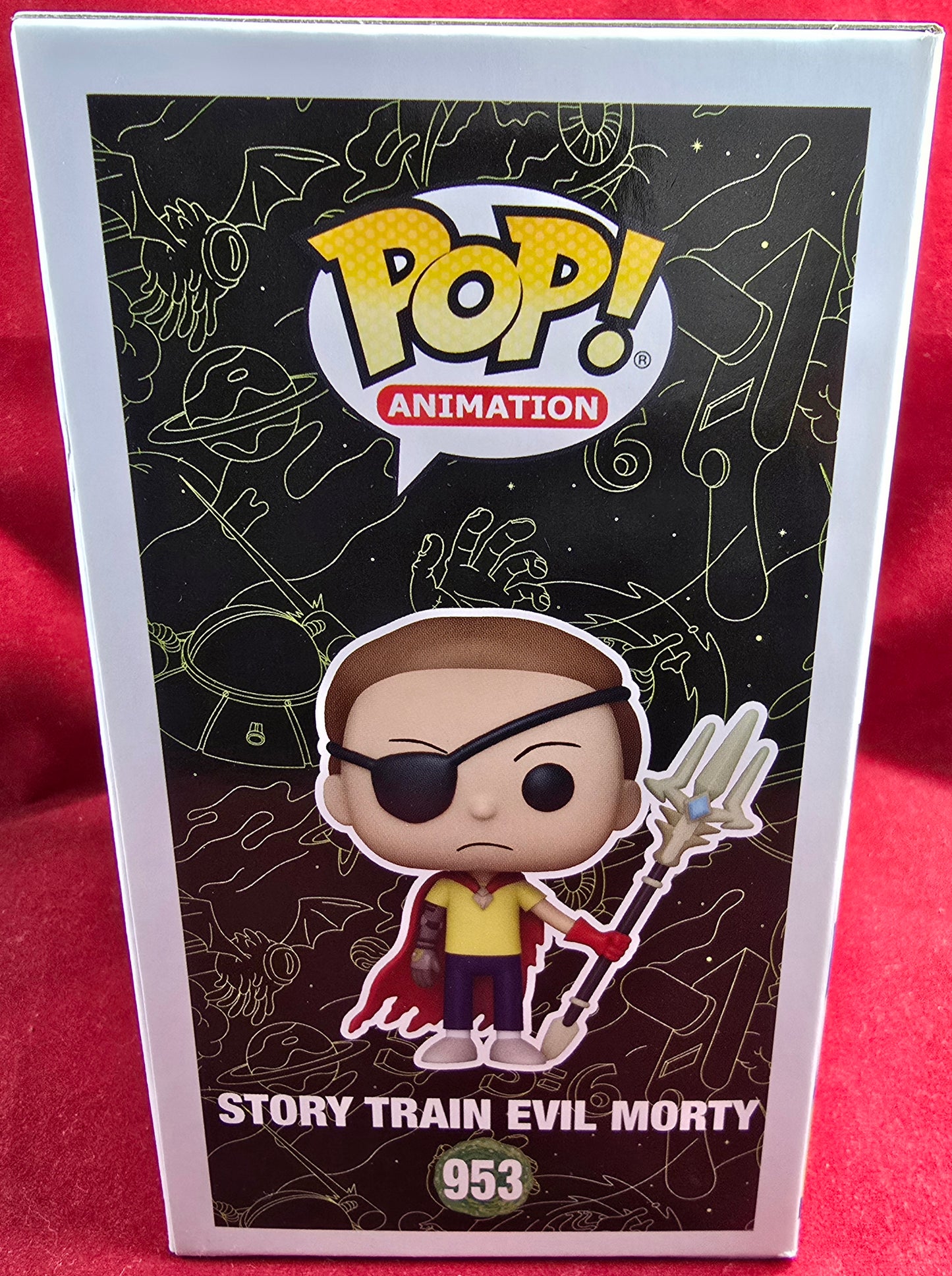 Story Train Evil Morty funko # 953 (nib) With pop protector