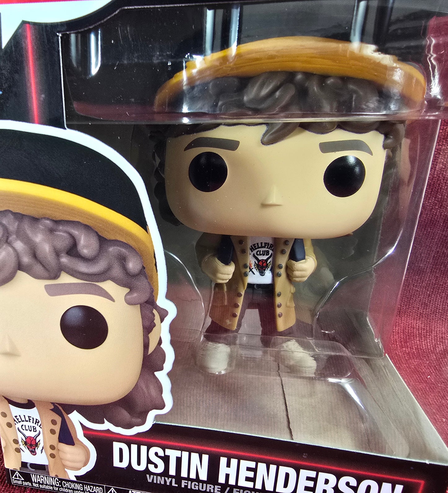 Funko Pop! Vinyl: Dustin Henderson #1781 (Nib) 
With pop protector