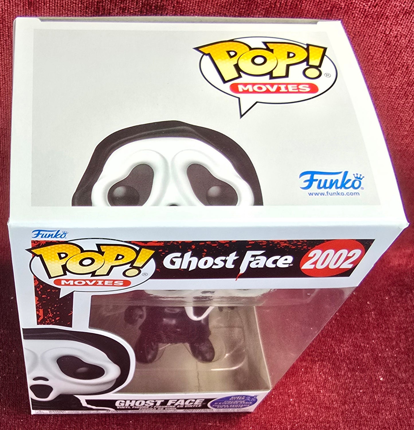 Funko Pop! Vinyl:  Ghost Face #2002 (Nib) with pop protector