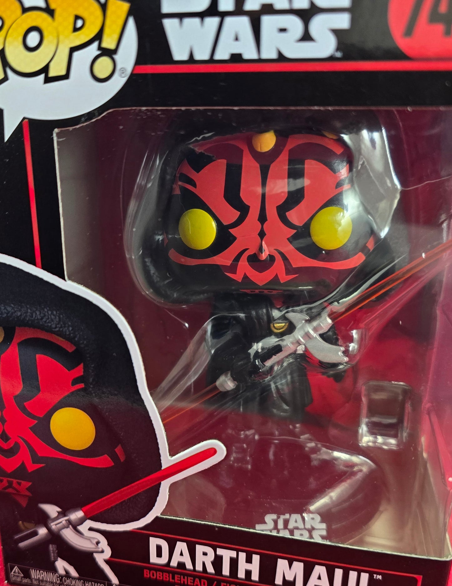 Darth Maul Funko #740 (Nib)
With pop protector