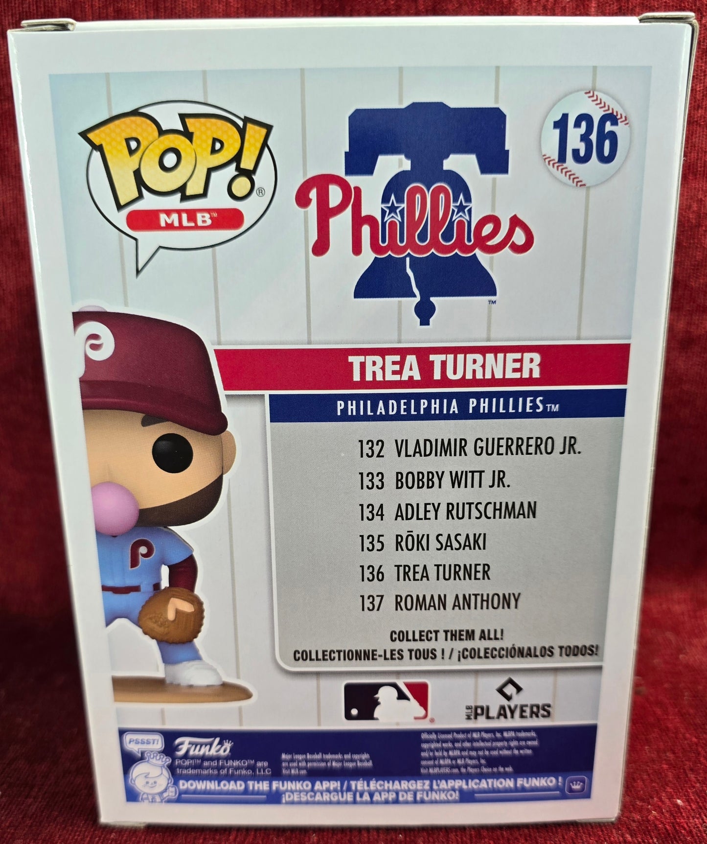 Funko! MLB: Trea Turner # 136 (Nib)
With pop protector