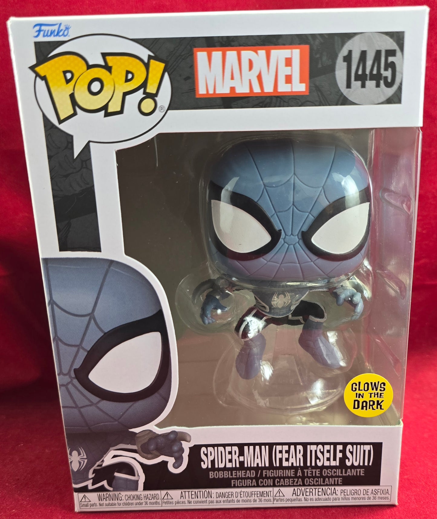 Spider-Man (Fear Itself suit) # 1445 (nib) With pop protector