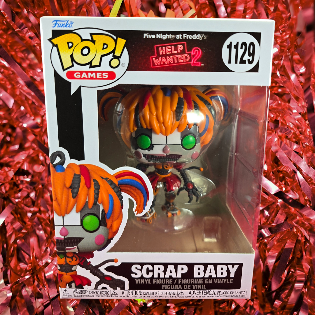 Scrap Baby Funko #1129 (Nib)
With pop protector