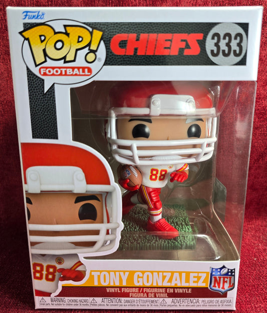 Funko Pop! Football: Tony Gonzalez # 333 (Nib)
With pop protector
