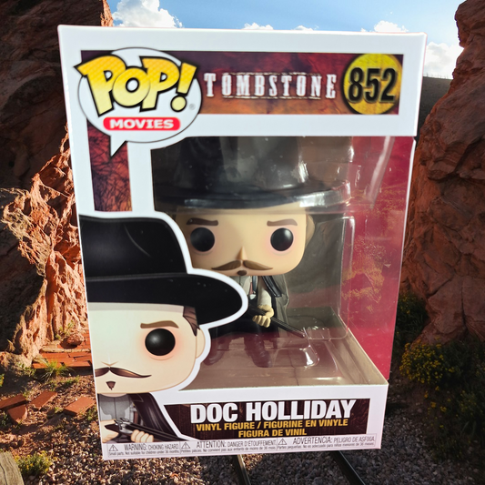 Doc Holliday Funko # 852 (Nib)
With pop protector