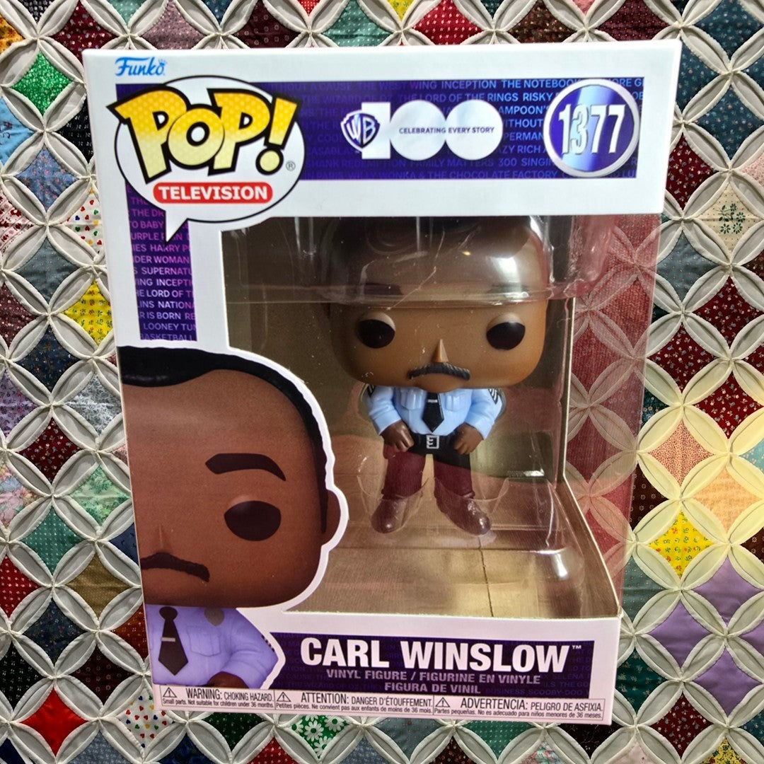 Funko Pop! Television: Carl Winslow # 1377 (Nib)
With pop protector
