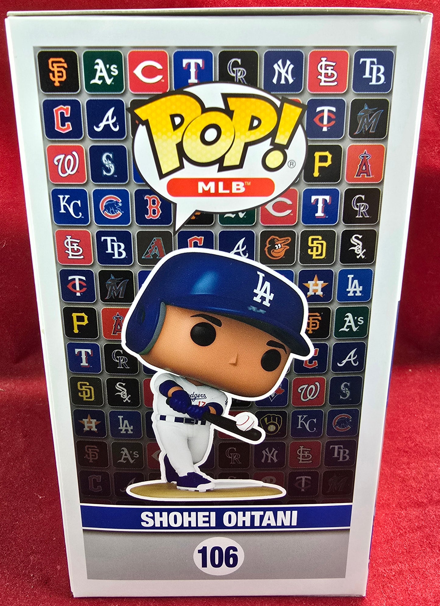 Shohei Ohtani Funko # 106 (Nib) 
With pop protector