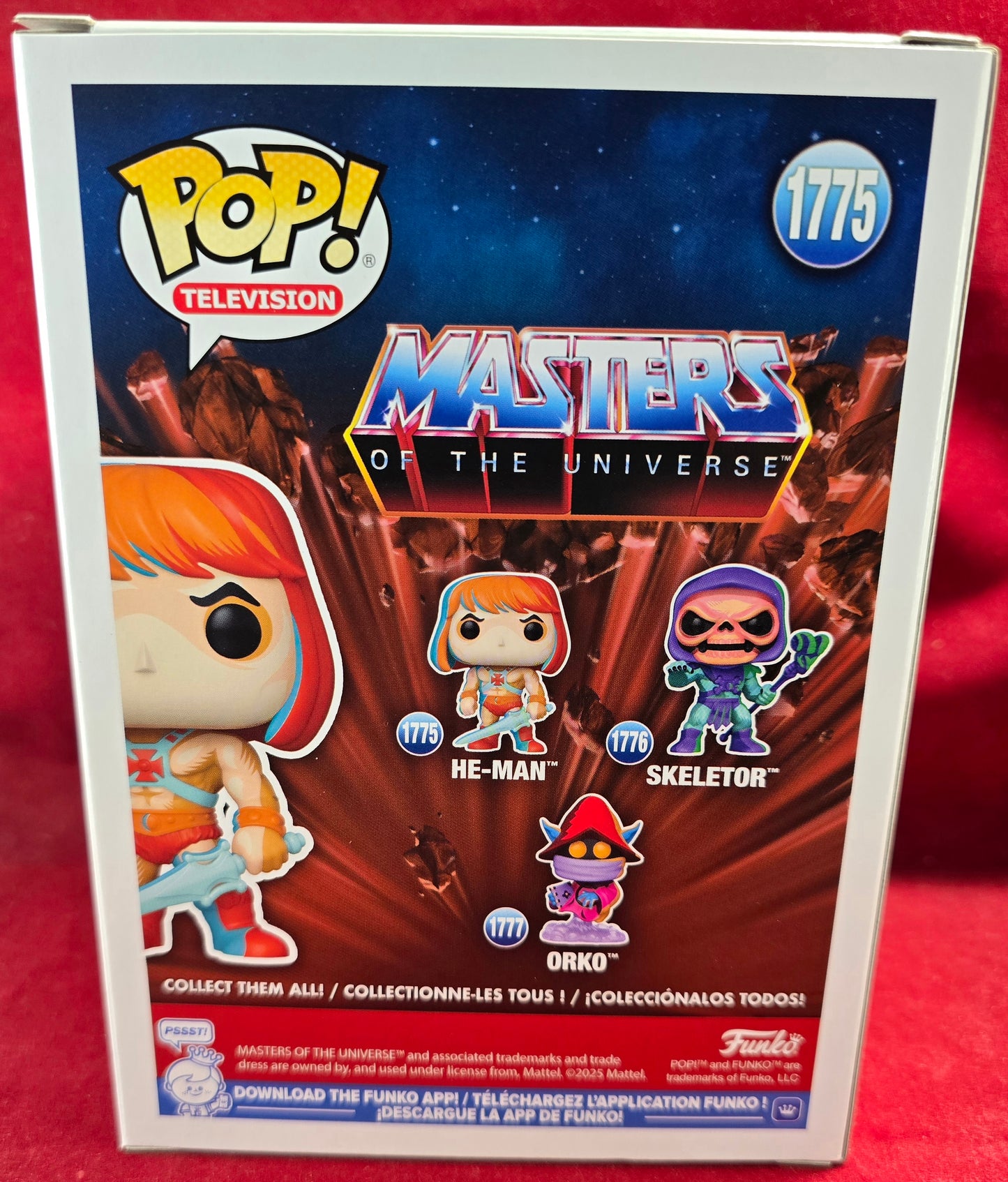 He-Man Funko #1775 (Nib)
With pop protector