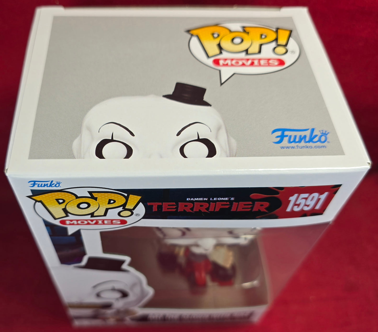 Funko Pop! Vinyl:  Art the Clown with Bike #1591 (Nib)
With pop protector