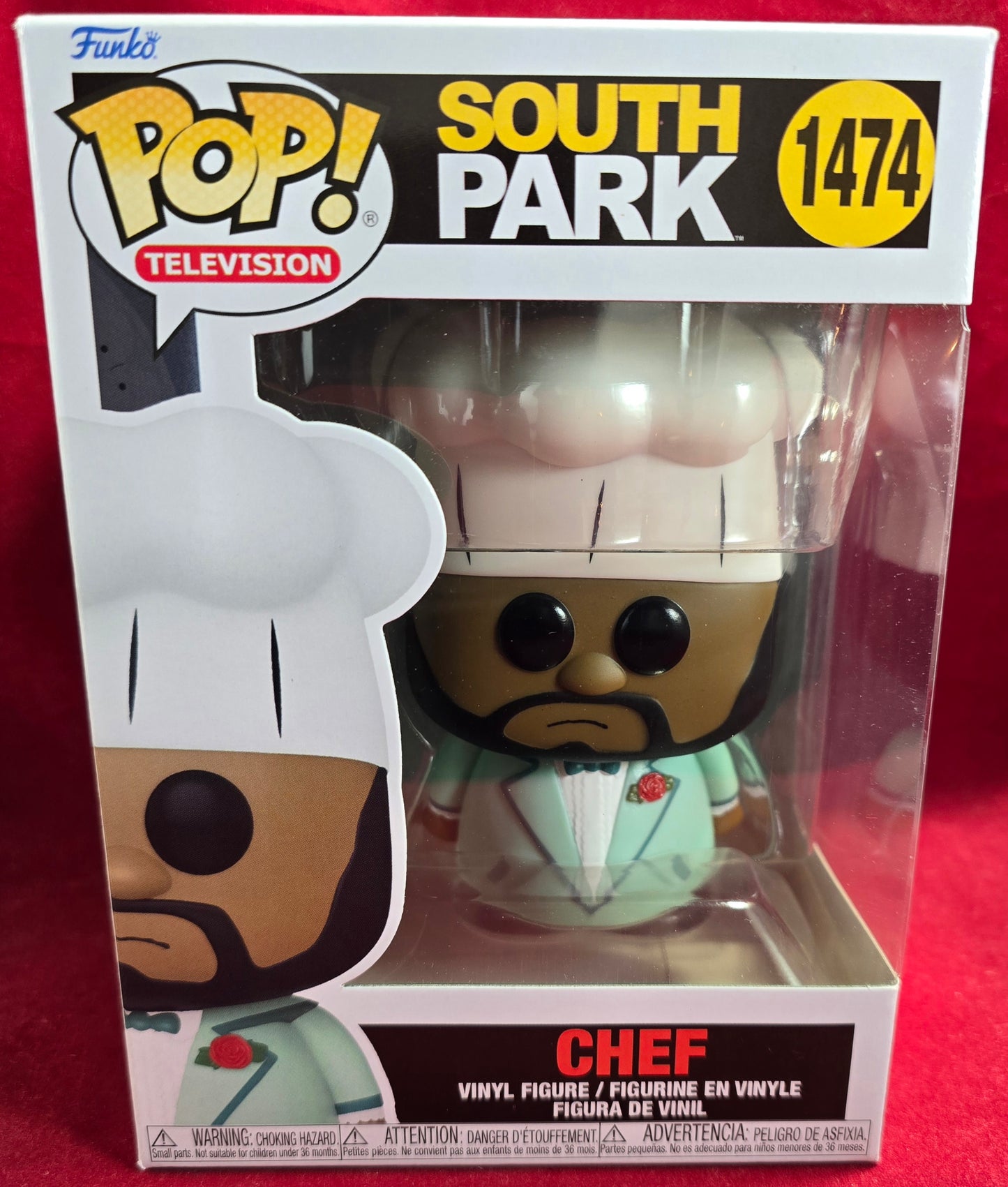 Chef funko # 1474 (nib) With pop protector