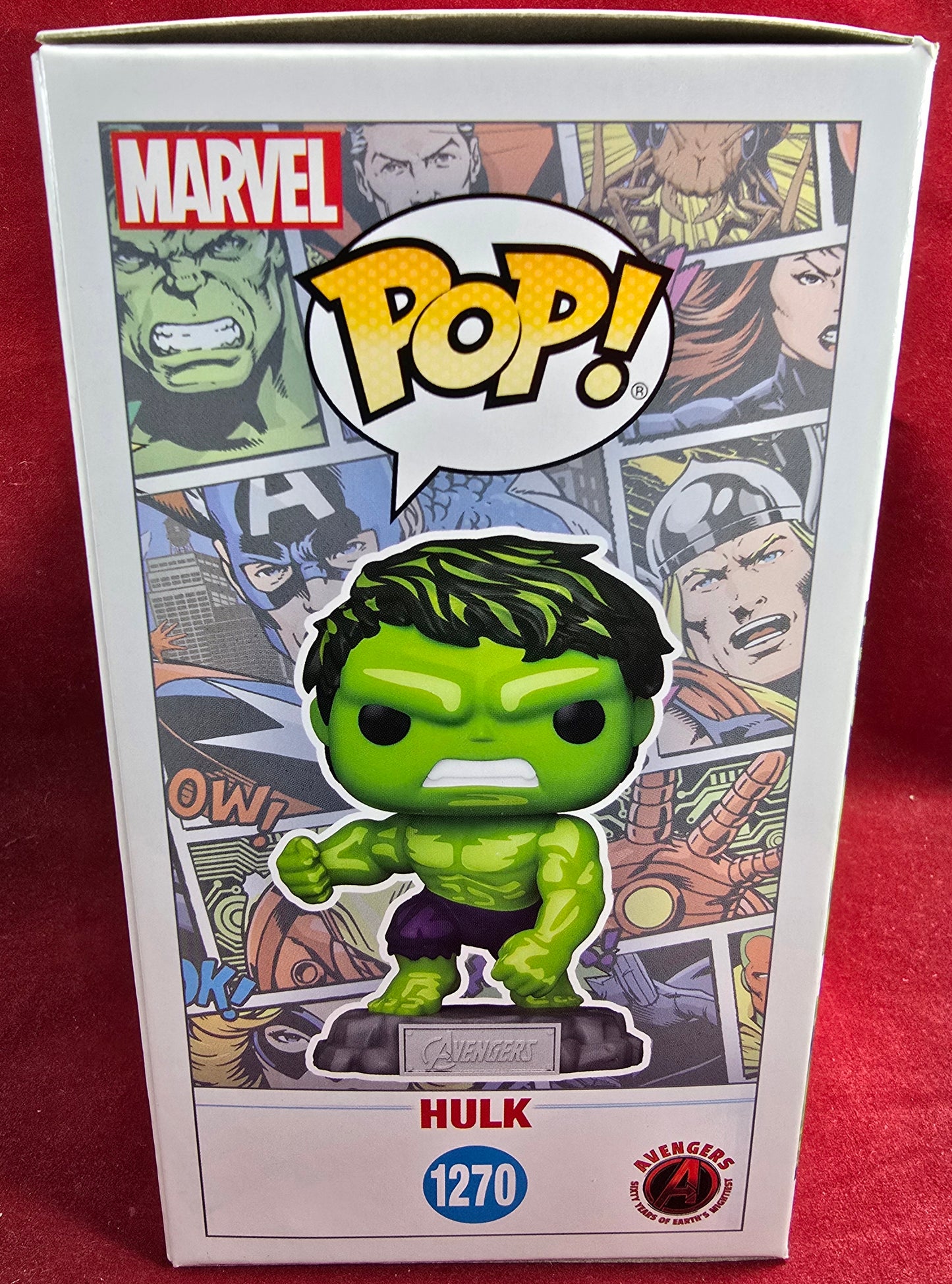 Funko Pop! Hulk #1270 (Nib)
With pop protector