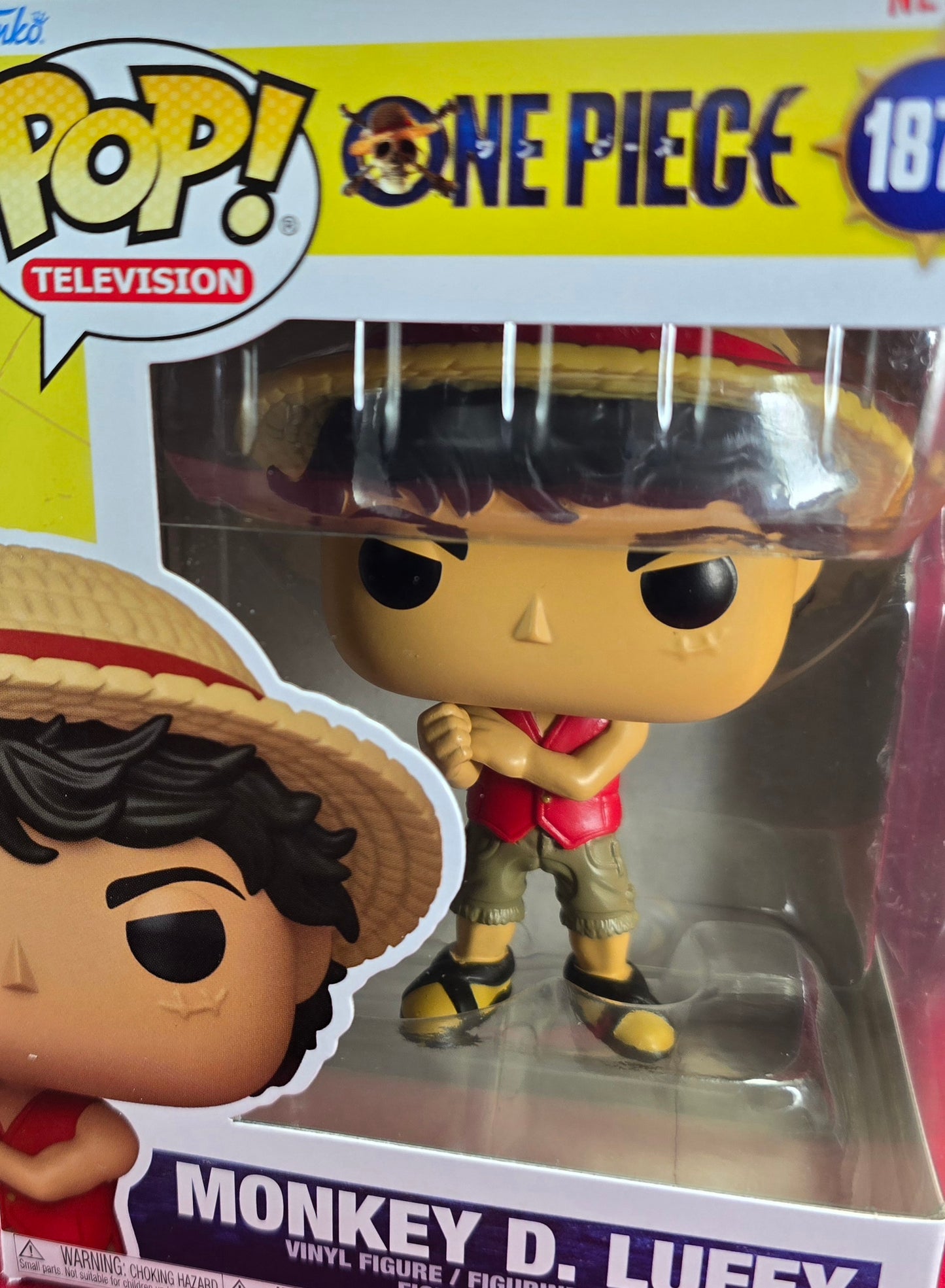 Funko Pop! Netflix :  Monkey D. Luffy #1878 (Nib) 
With pop protector