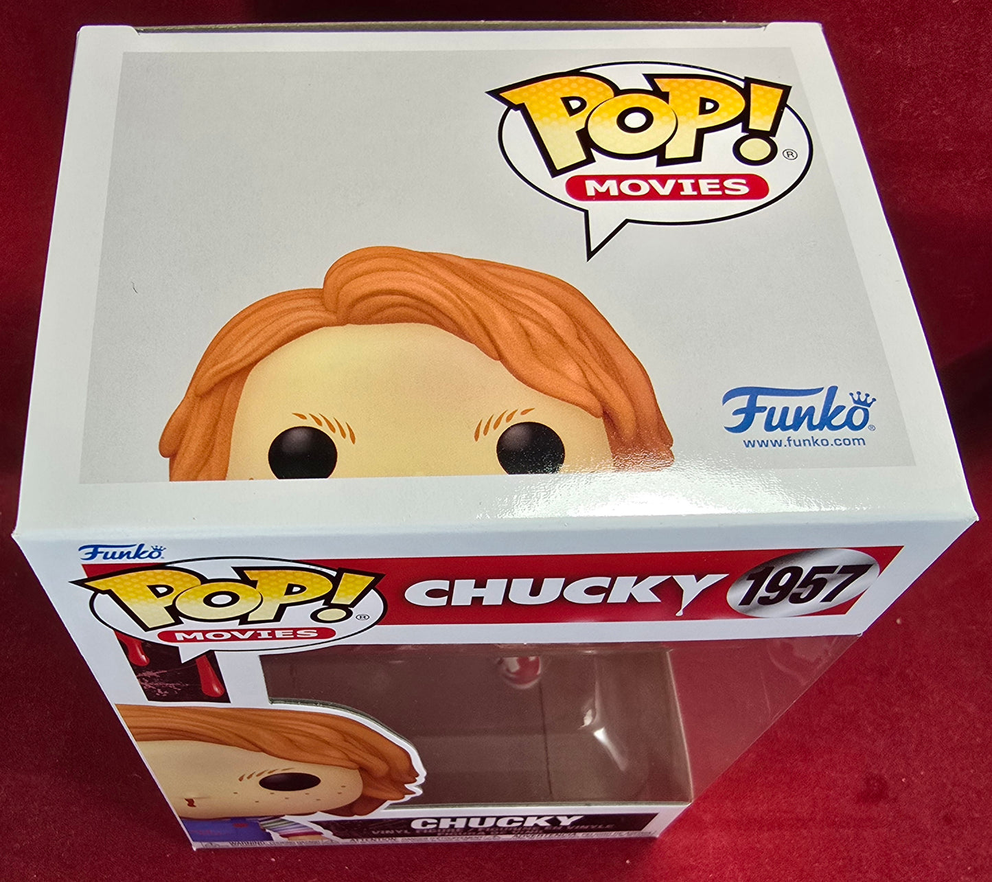 Chucky Funko # 1957 (Nib)
With pop protector