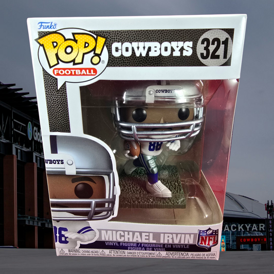 Michael Irvin funko # 321 (nib) with pop protector