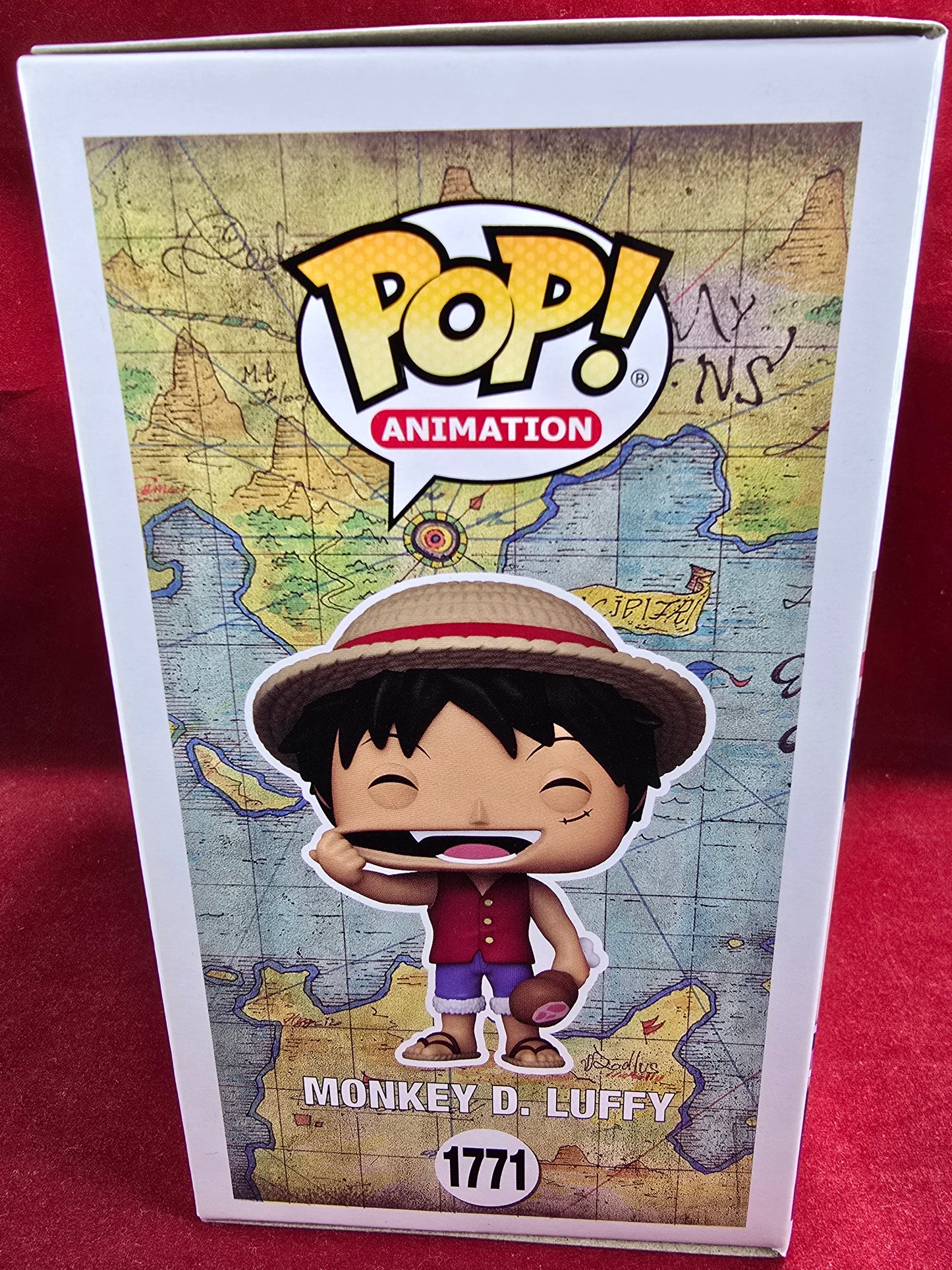 Monkey D. Luffy Funko # 1771 (Nib)
With pop protector