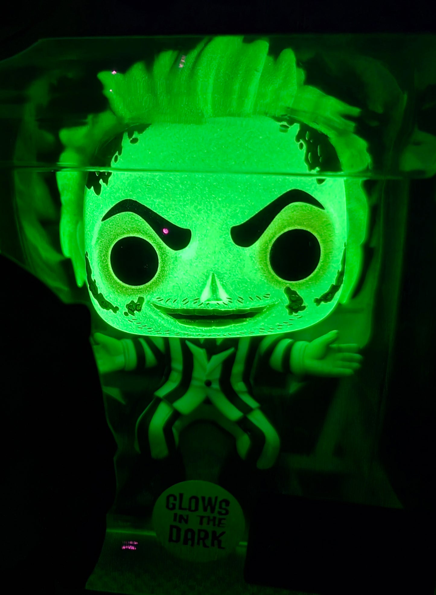 Beetlejuice entertainment earth exclusive funko # 1757 (nib) With pop protector