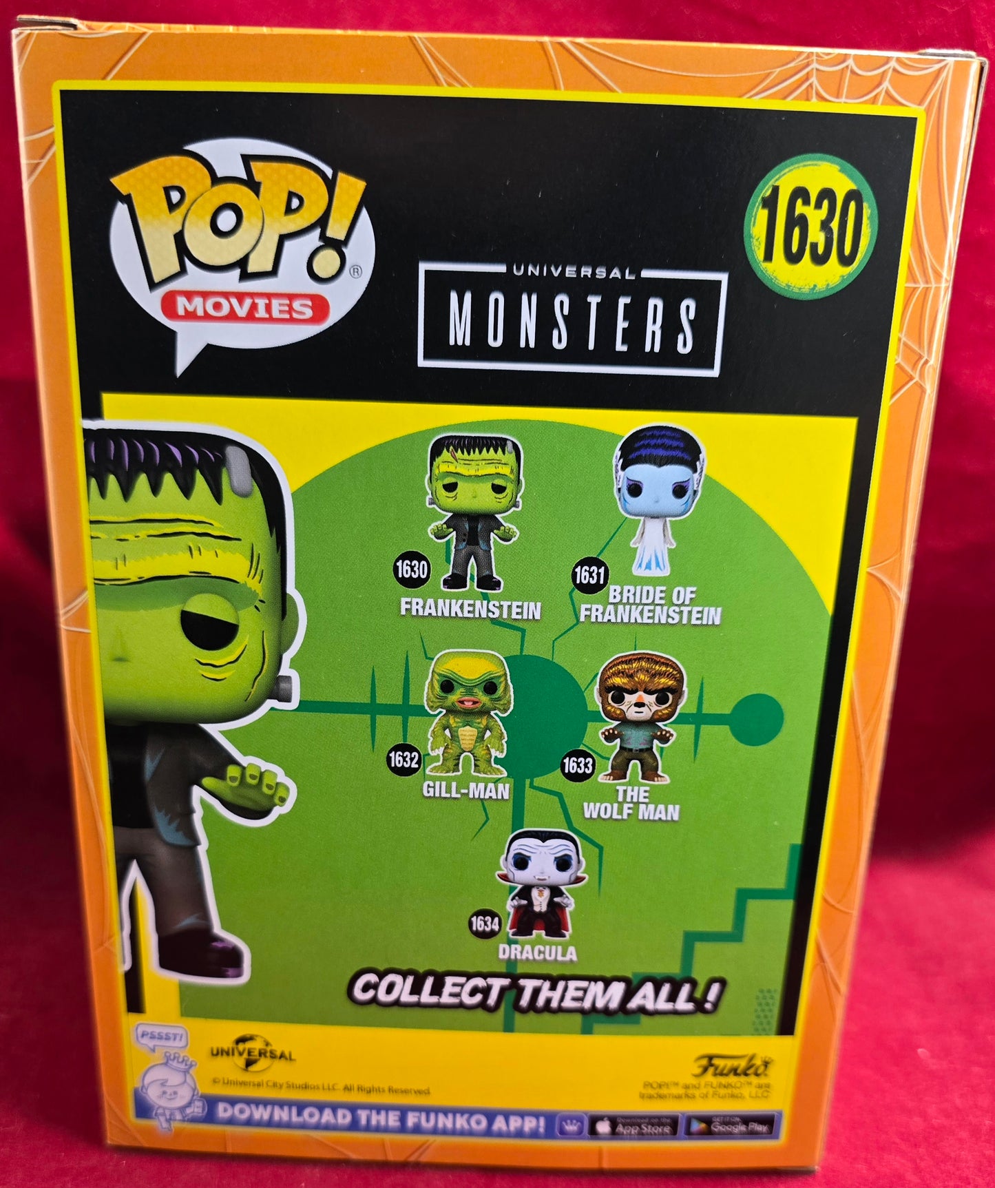 Frankenstein funko # 1630 (nib) With pop protector
