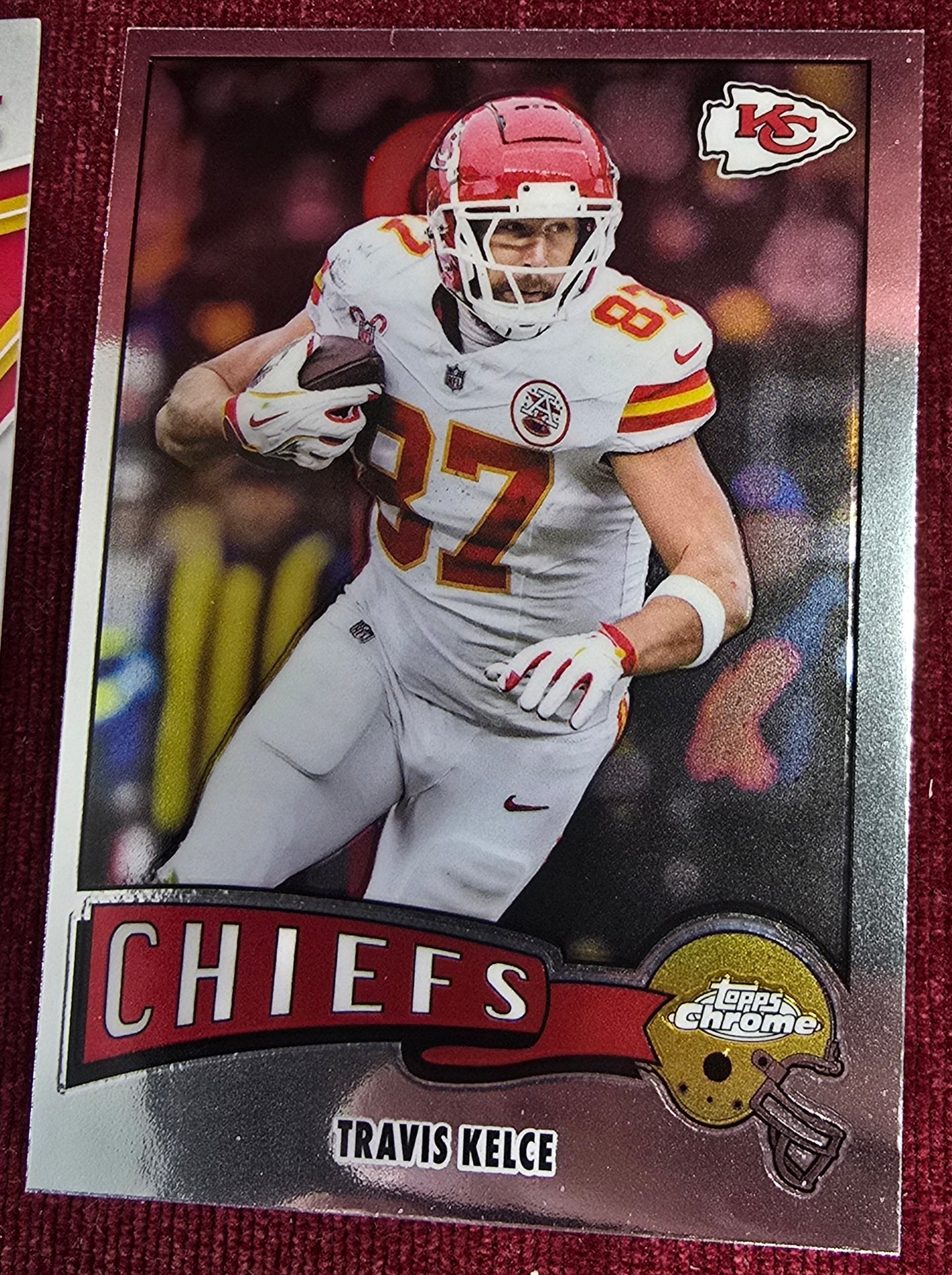 Kansas City Chiefs Past and Present Team Football Card Set of 15.