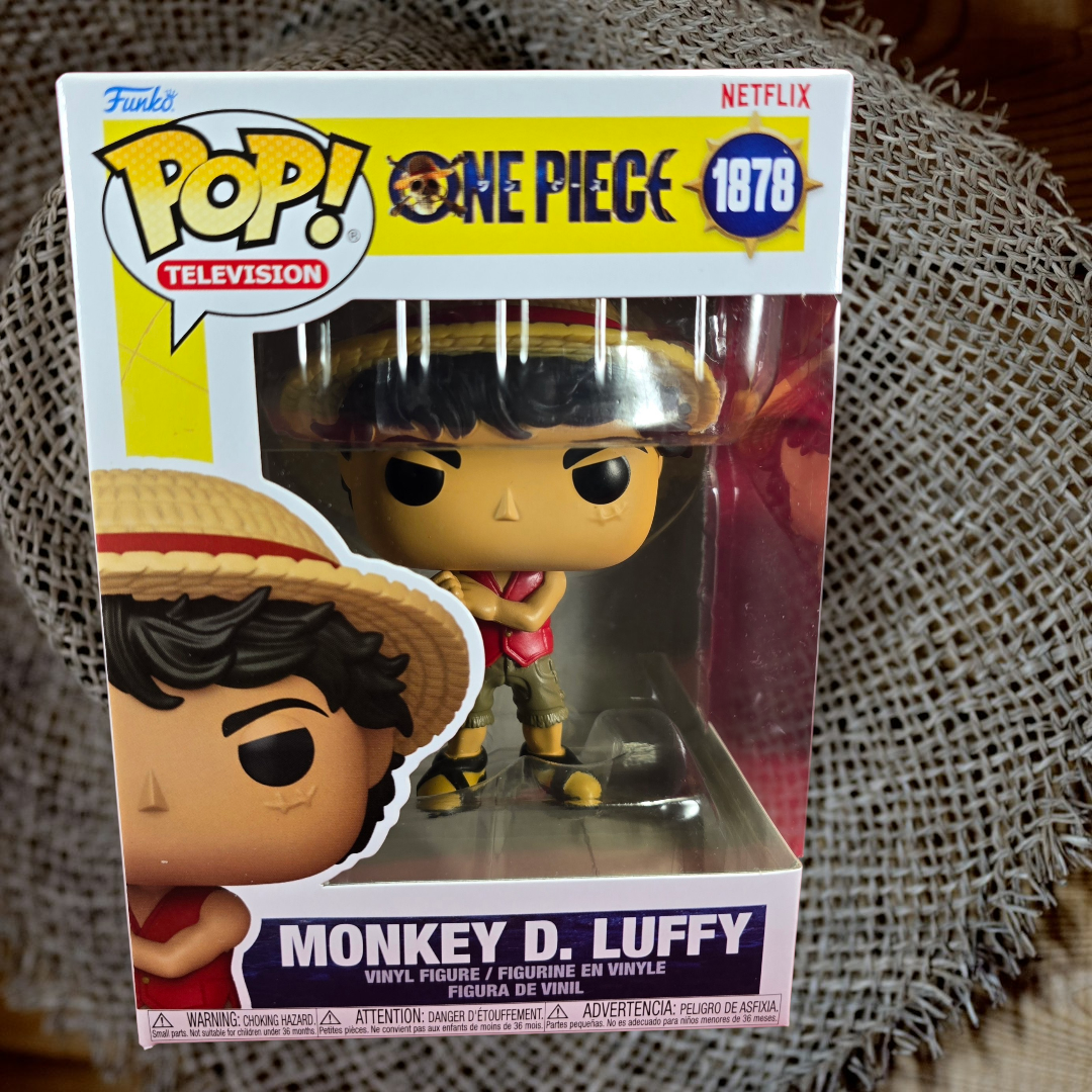 Funko Pop! Netflix :  Monkey D. Luffy #1878 (Nib) 
With pop protector