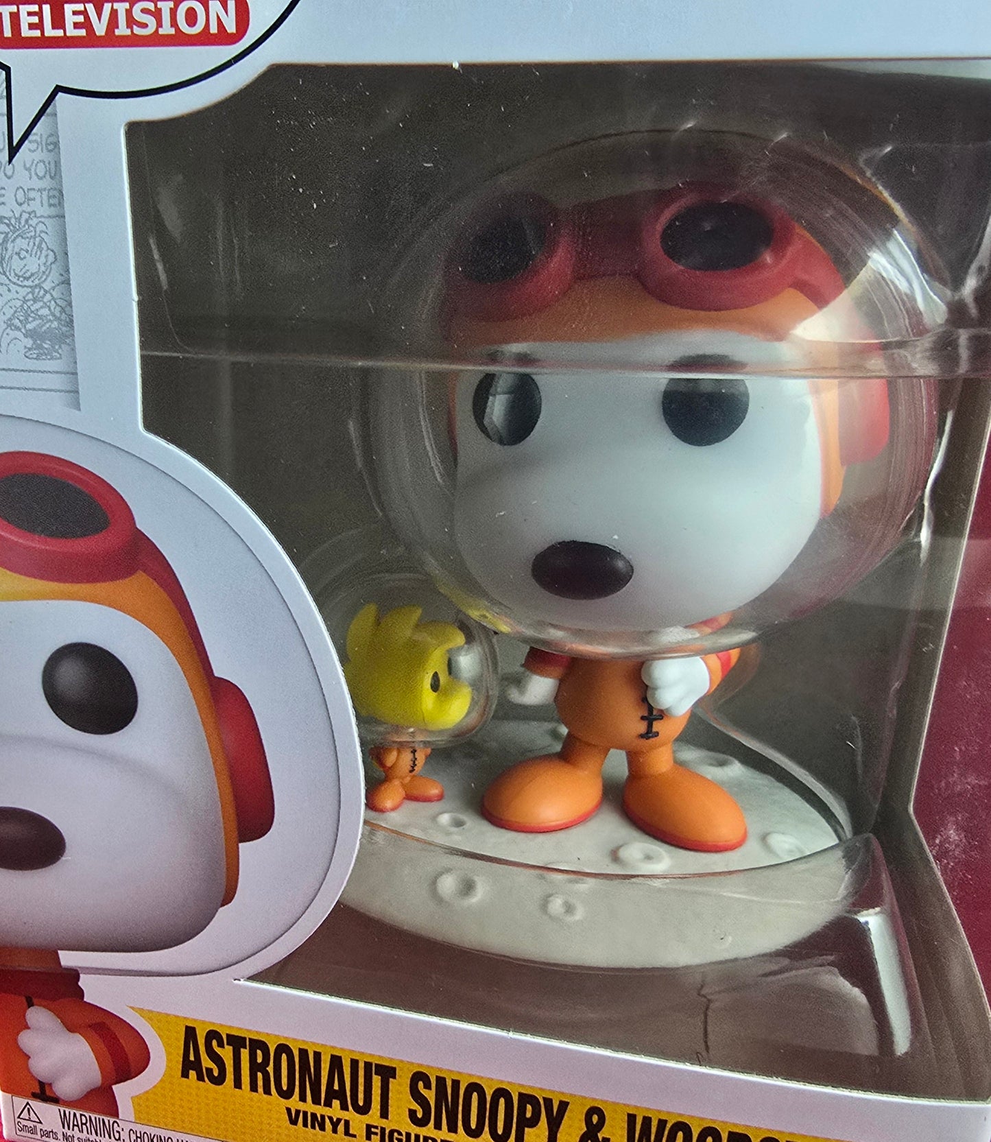 Astronaut snoopy & Woodstock funko # 1679 (nib) With pop protector