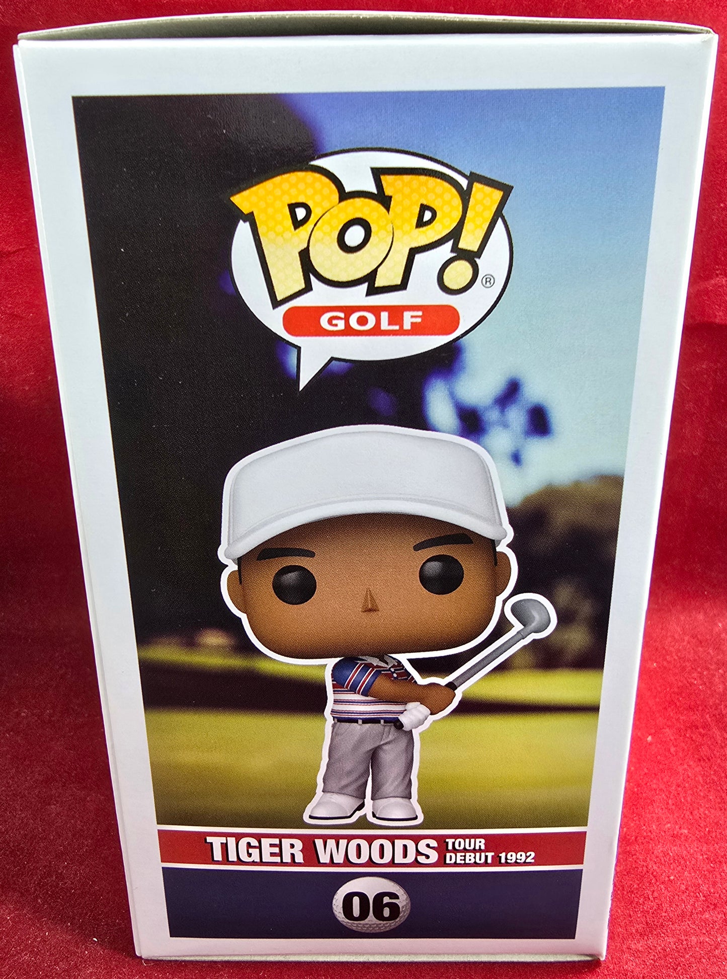 Funko Pop!  Tiger Woods Funko # 06 (Nib)
With pop protector