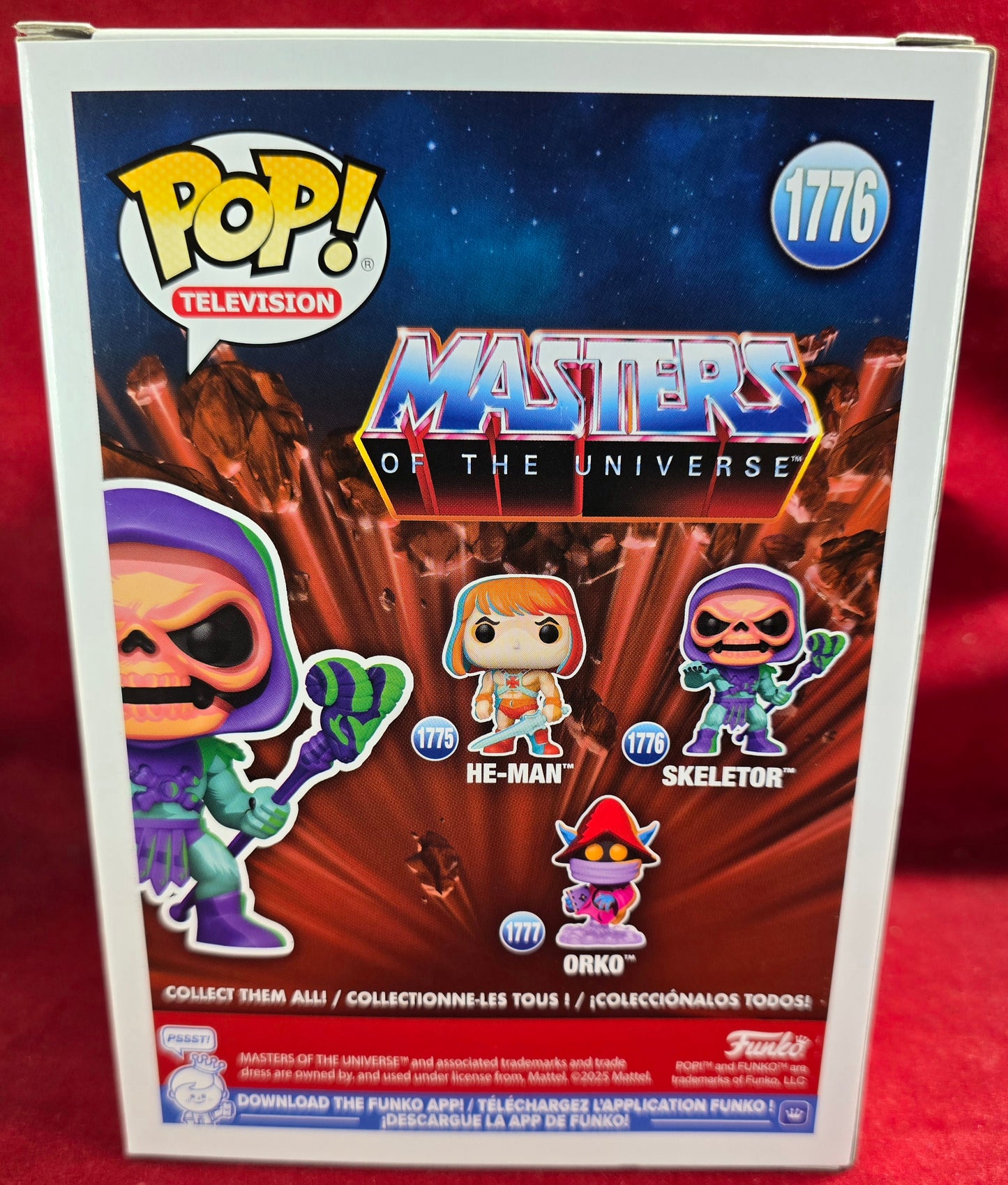 Skeletor Funko # 1776 (Nib)
With pop protector