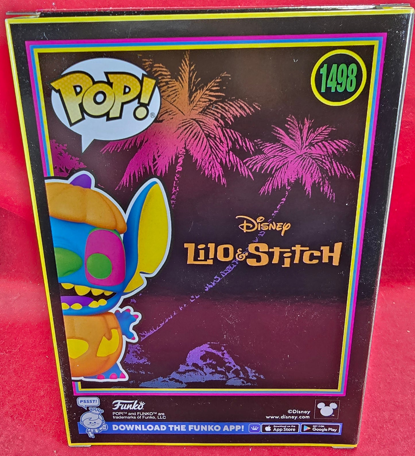 Pumpkin Stitch hot topic exclusive funko # 1498 (nib) with pop protector