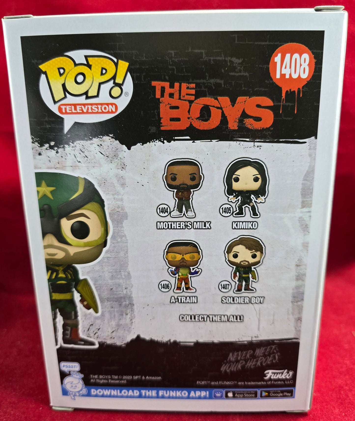 Solider boy funko exclusive # 1408 (nib) With pop protector