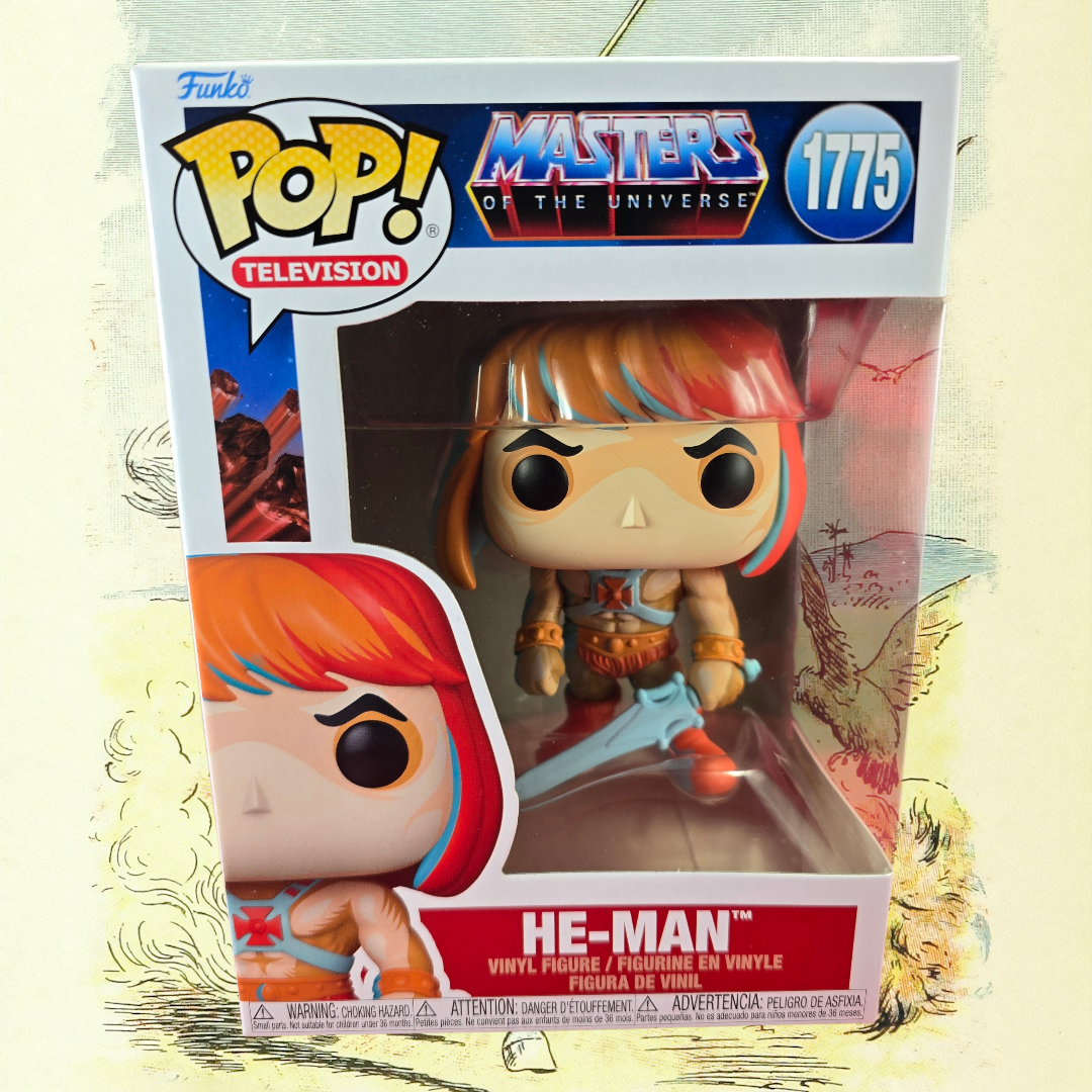 He-Man Funko #1775 (Nib)
With pop protector