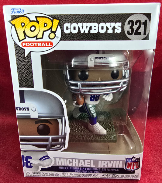 Michael Irvin funko # 321 (nib) with pop protector