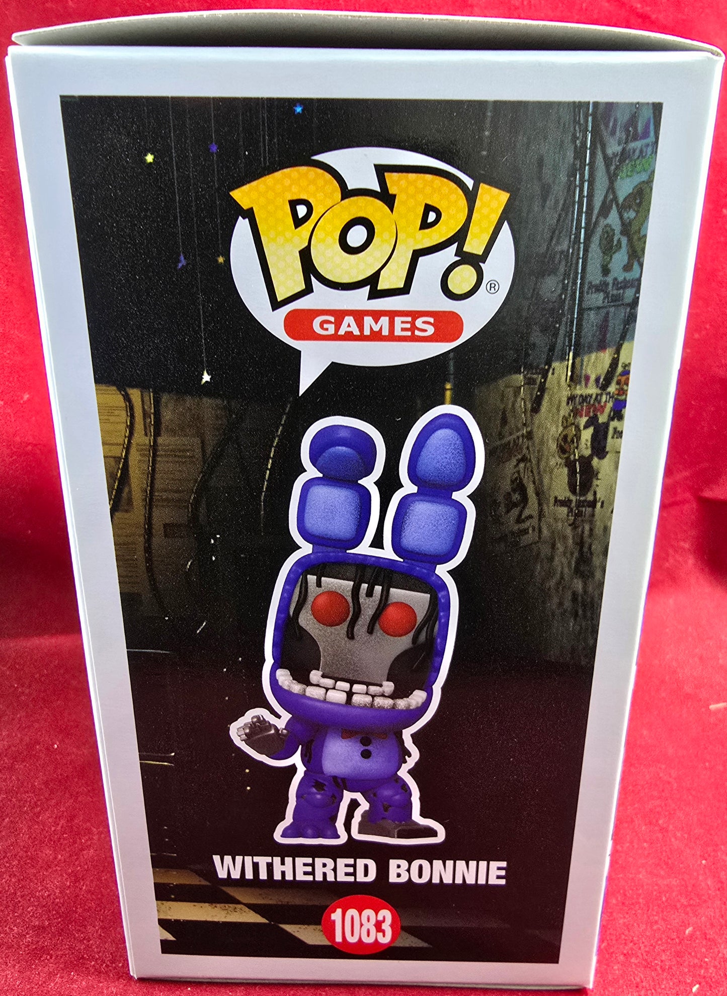 Withered Bonnie funko # 1083 (nib) With pop protector