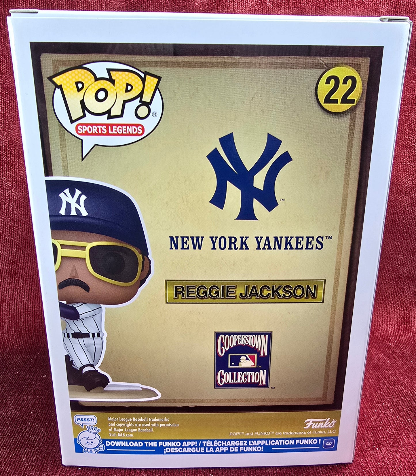 Funko POP! Vinyl: Reggie Jackson # 22 (Nib)
With pop protector