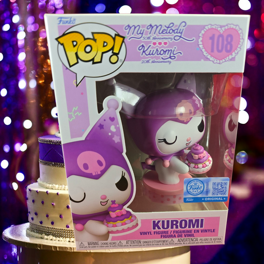 Kuromi specialty series funko # 108 (nib) With pop protector