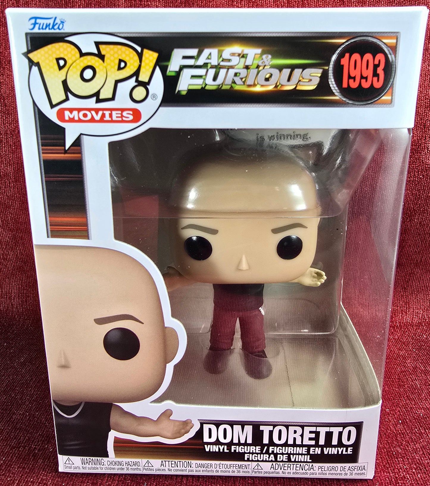 Funko Pop! Vinyl: Dom Toretto #1993 (Nib)
With pop protector