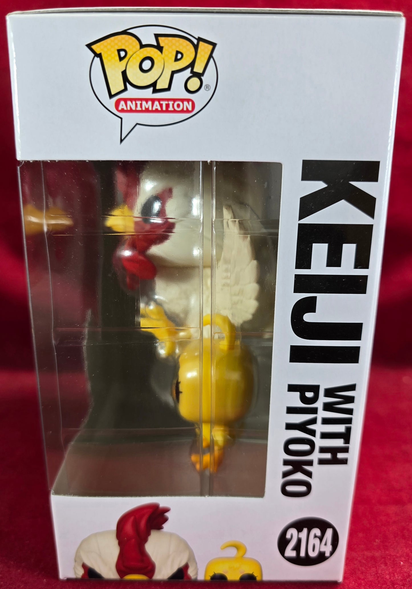 Keiji with Piyoko Funko #2164 (Nib)
With pop protector