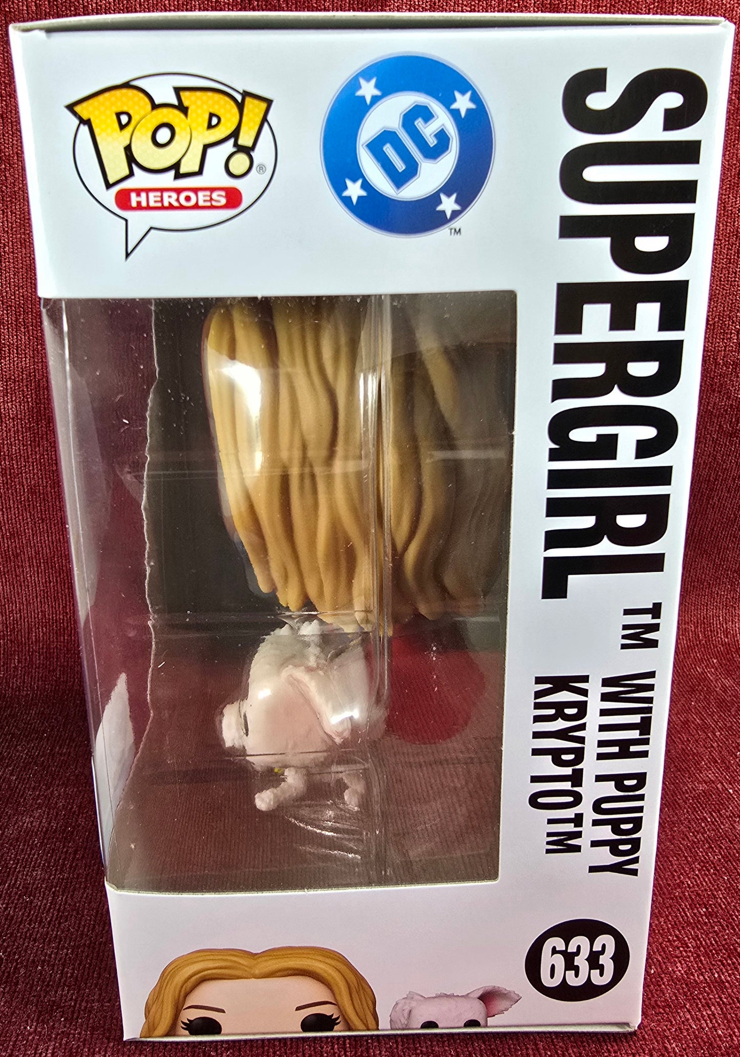 Funko Pop! Vinyl: Supergirl with Puppy Krypto - Exclusive # 633 (Nib)
With pop protector
