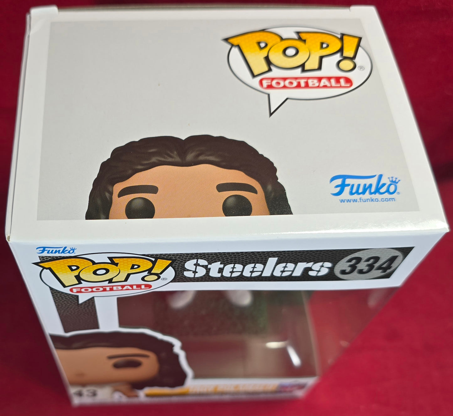 Funko POP!  Troy Polamalu Funko # 334 (Nib)
With pop protector