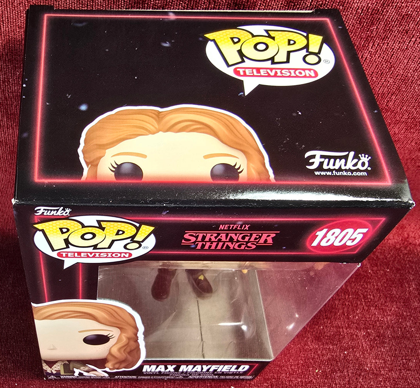 Funko Pop! Vinyl: Max Mayfield #1805 (Nib)
With pop protector