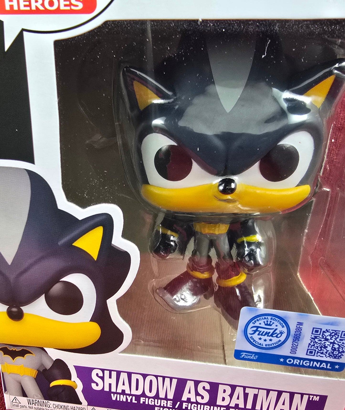 Funko Pop! Vinyl: Exclusive Shadow as Batman # 591 (Nib) 
With pop protector