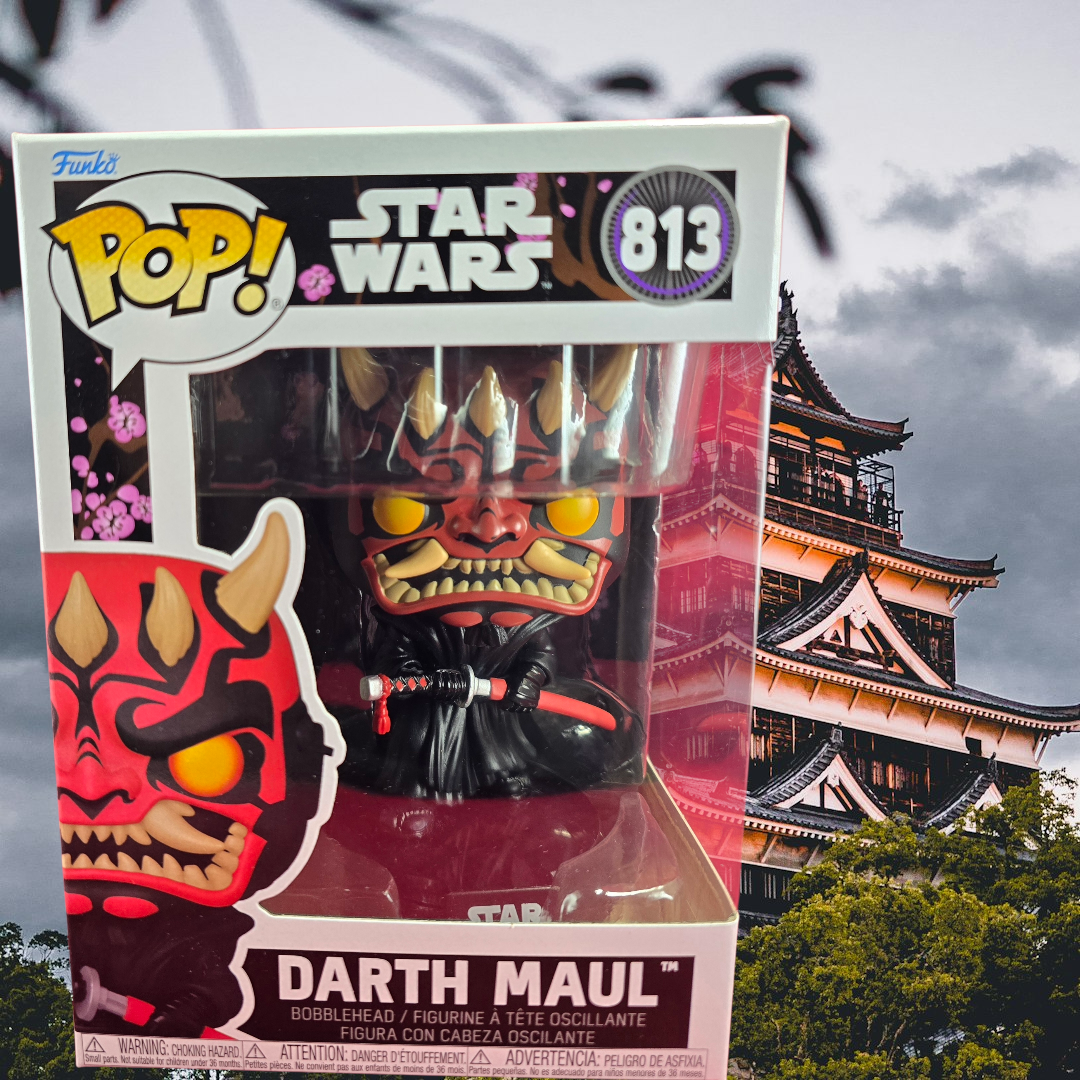Darth Maul Funko #813 (Nib)
With pop protector