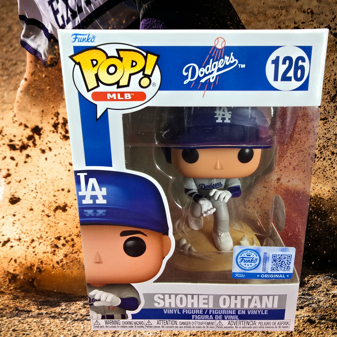 Funko Pop! Vinyl: Shohei Ohtani Exclusive Funko # 126 (Nib) 
With pop protector